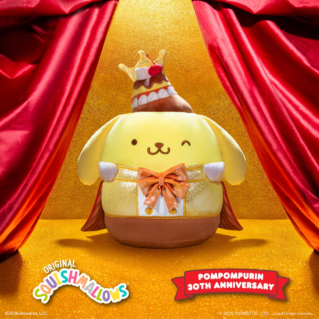 Hello Kitty and Friends 12-Inch Pompompurin Anniversary Squishmallows - Online Exclusives