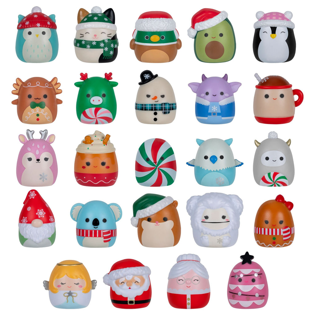Squish-a-longs Holiday Countdown Calendar – Includes 24 Mini-Squish