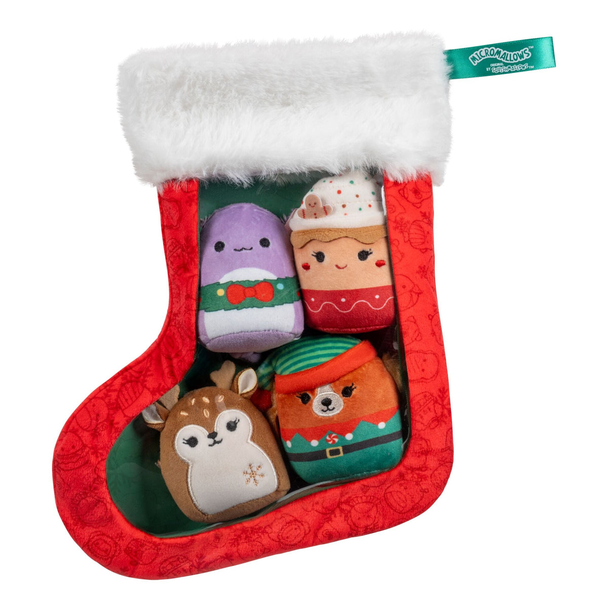 Micromallows Holiday Stocking 4-Pack - New Squishmallows