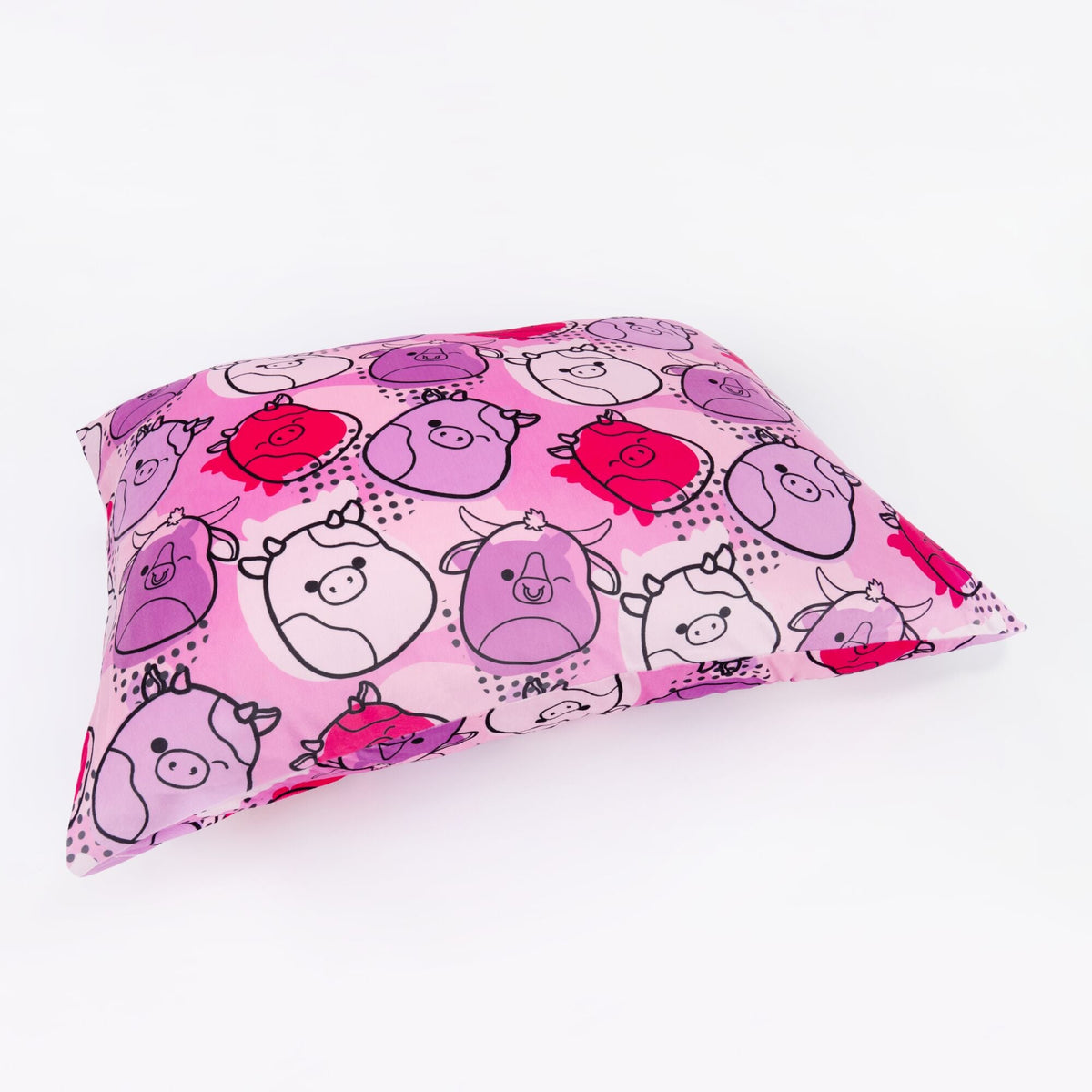 "Comic Pop" Pink SquishPillow Pillowcase (Standard)
