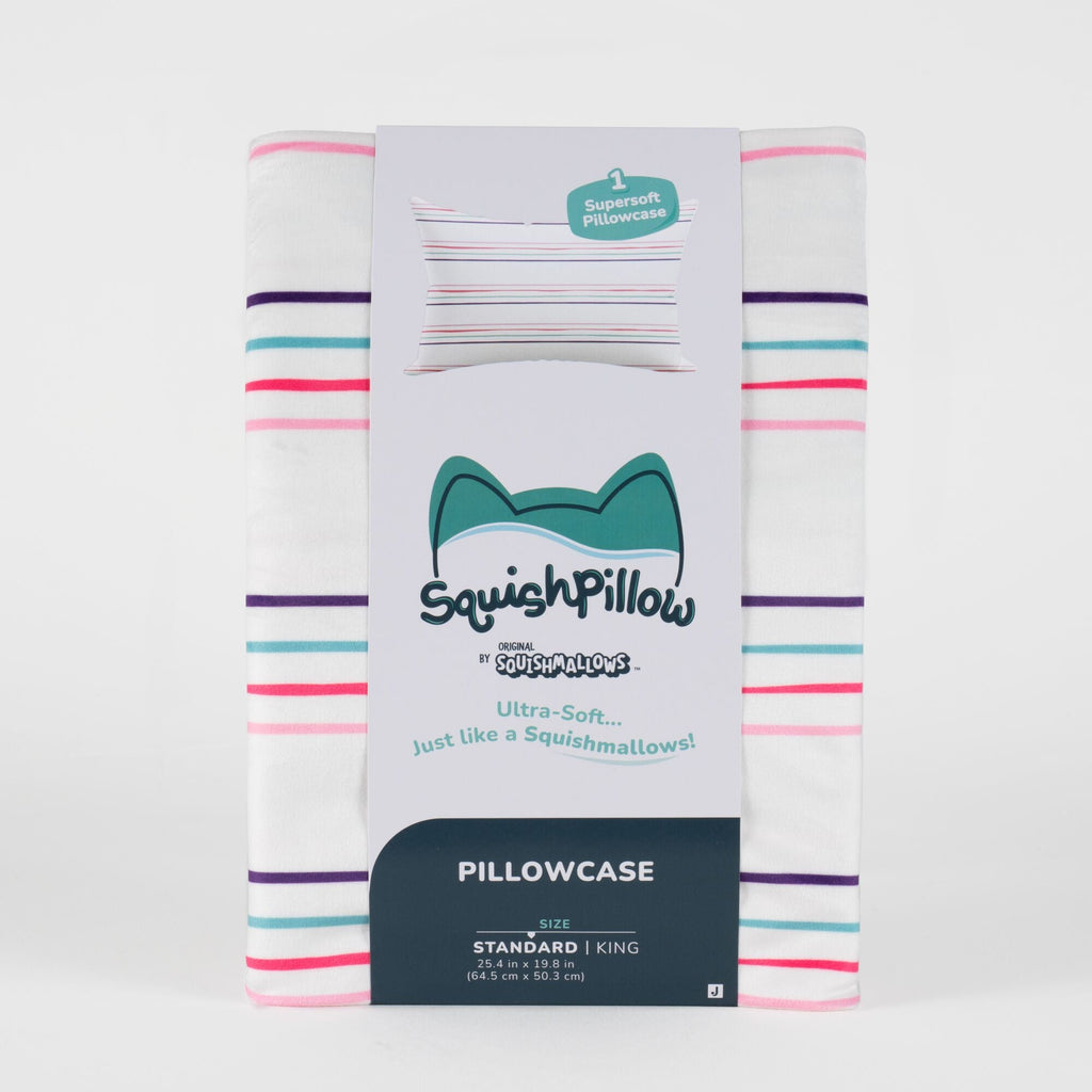 "Sweet Stripes" SquishPillow Pillowcase (Standard)
