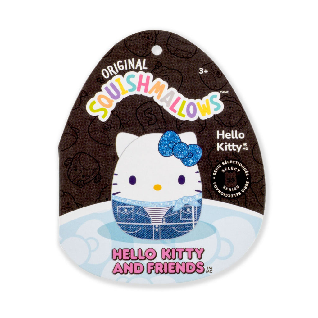 Hello Kitty and Friends 12-Inch Denim Hello Kitty Squishmallows - Online Exclusives