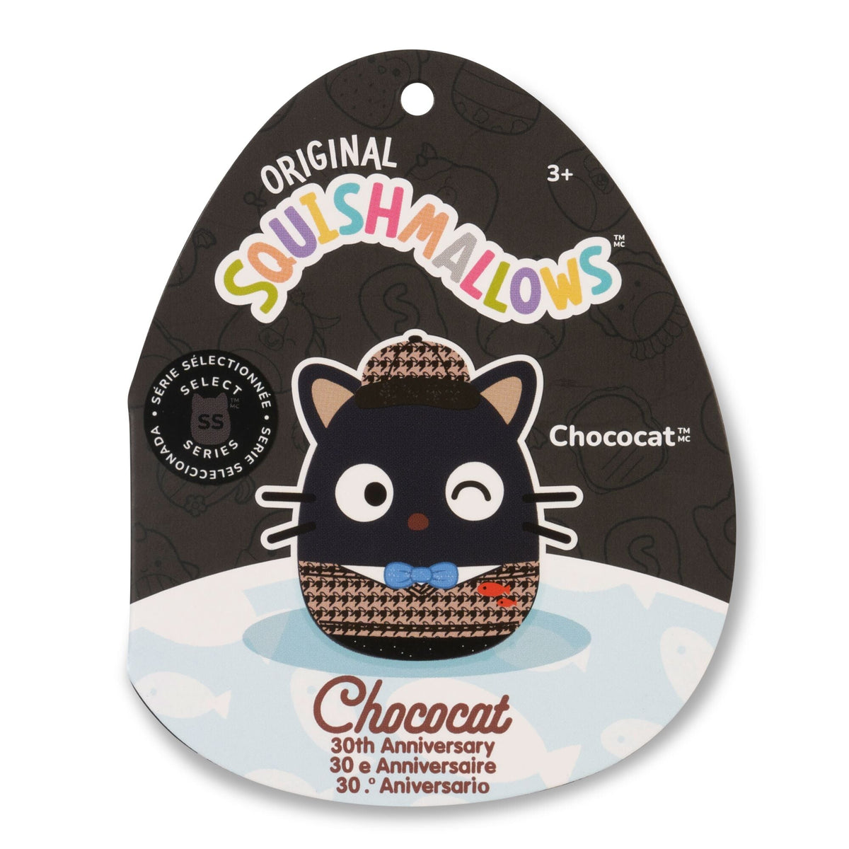 Hello Kitty and Friends 12-Inch Chococat Anniversary Squishmallows
