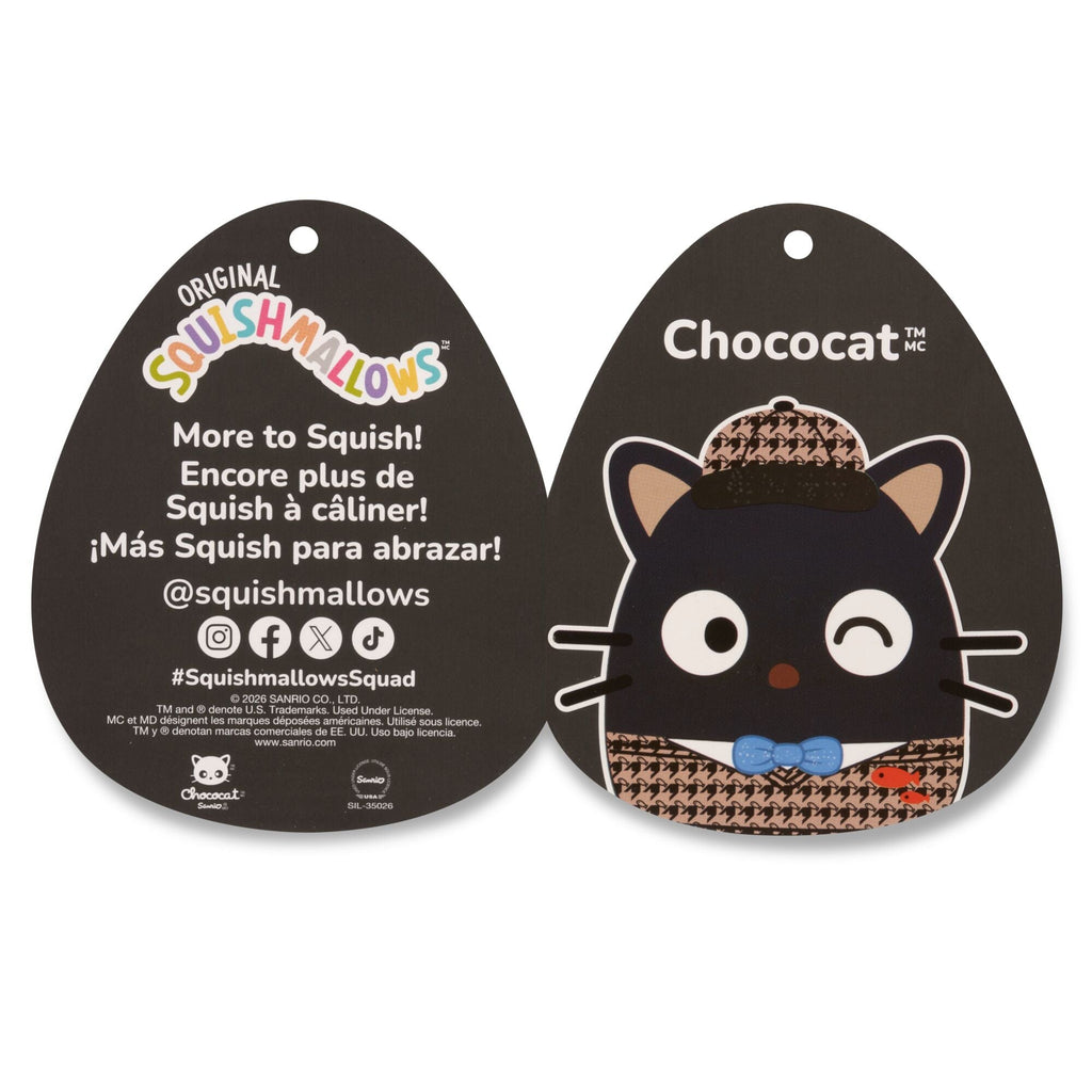 Hello Kitty and Friends 12-Inch Chococat Anniversary Squishmallows