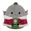 Booga the Grey Ogre in Red and Green Winter Outfit