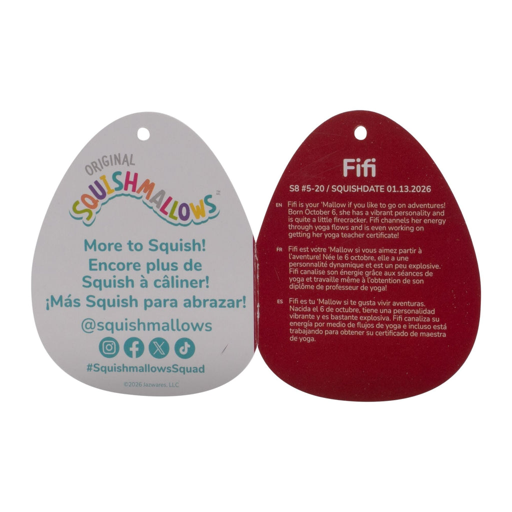 Fifi the Red Fox Frosted Ornament