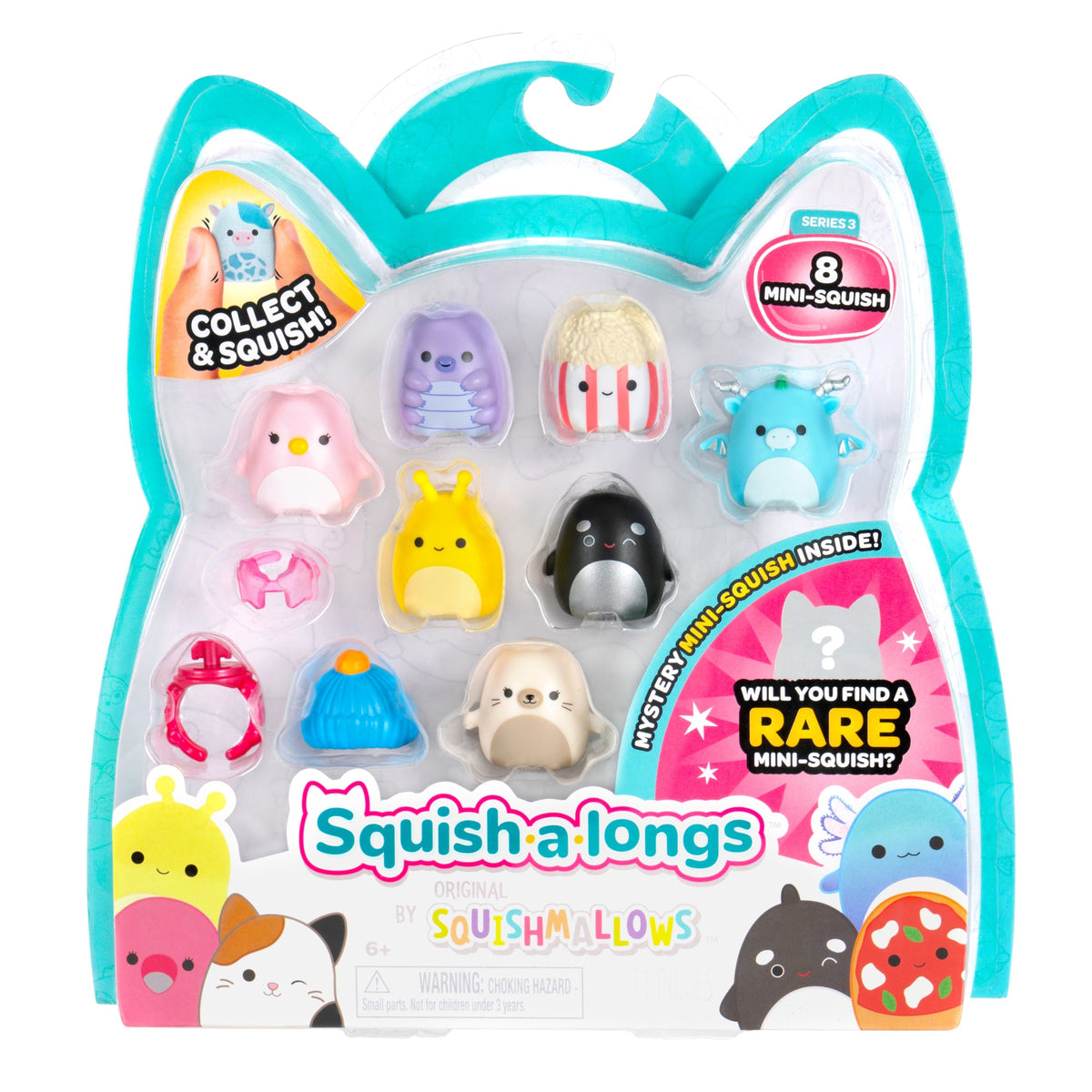 Squish-a-longs Mini-Squish 8-Pack Style 2