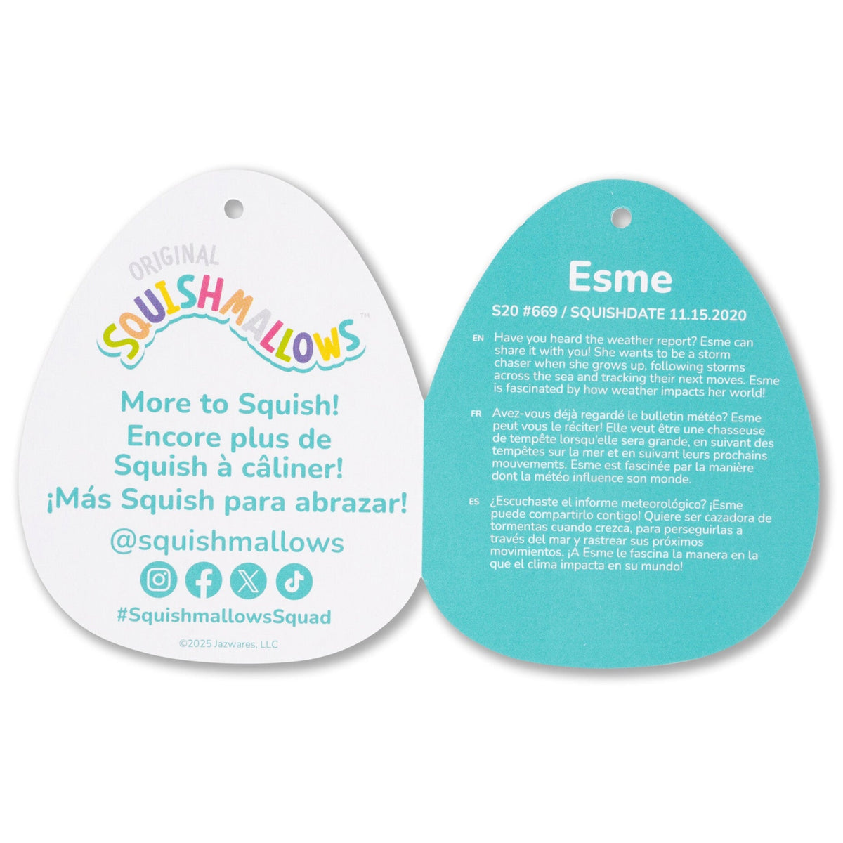 20-Inch Esme the Pink Narwhal