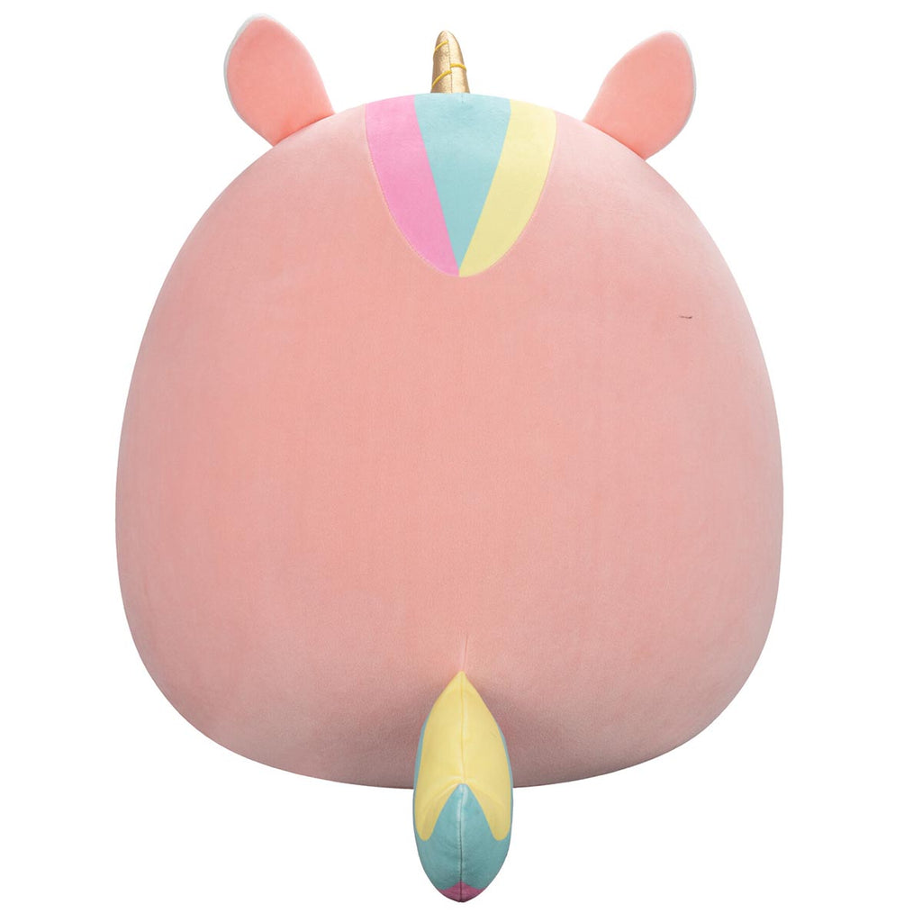 Ilene the Pink Unicorn With Rainbow Mane