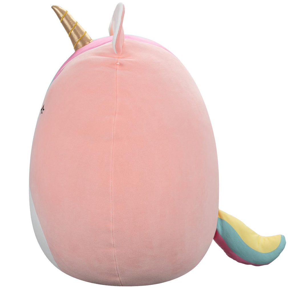 Ilene the Pink Unicorn With Rainbow Mane