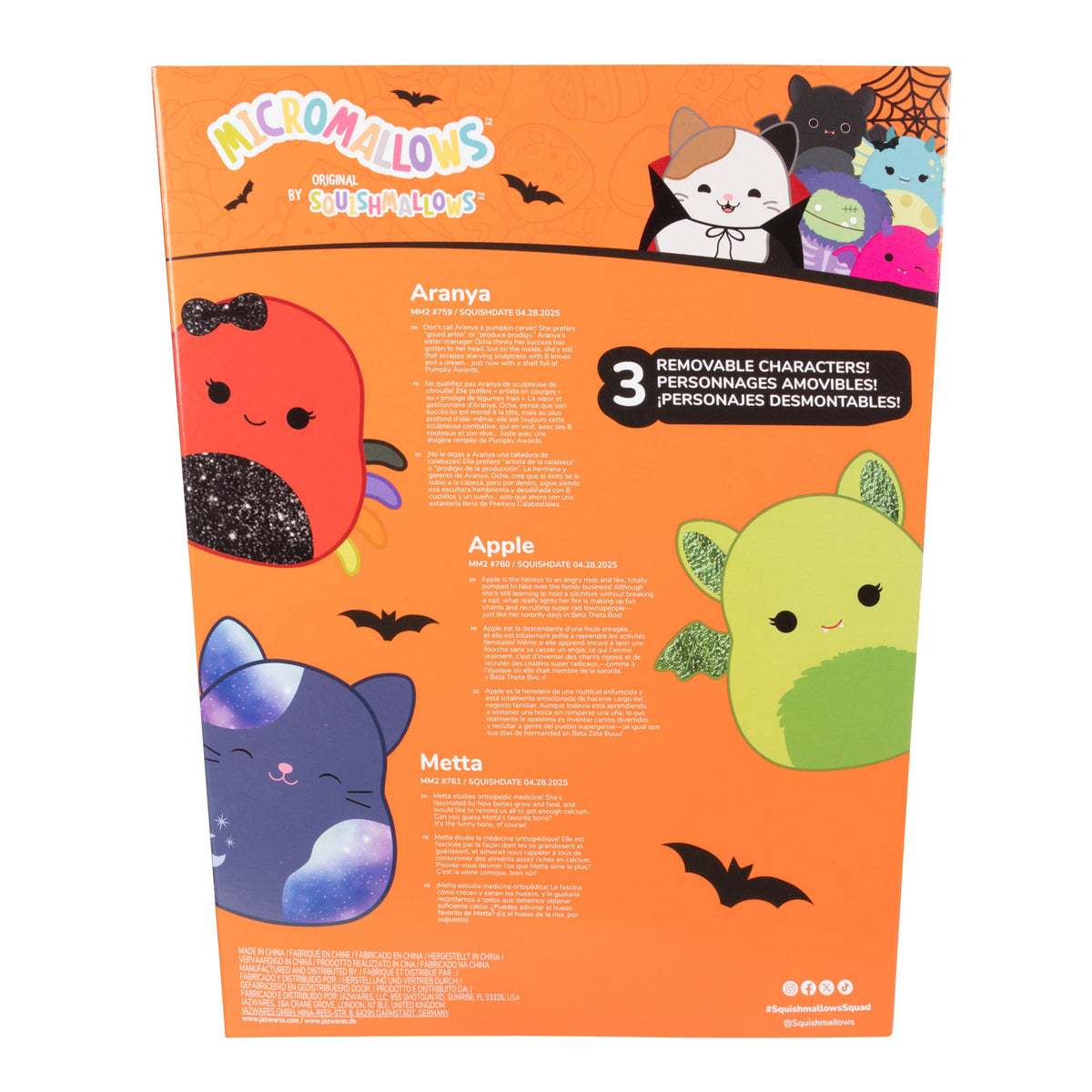 Squishmallows Original Halloween Micromallows Bouquet