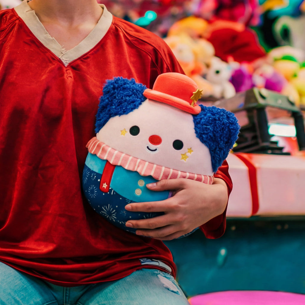 8-Inch Select Series Macaroni the Firework Clown - New Squishmallows