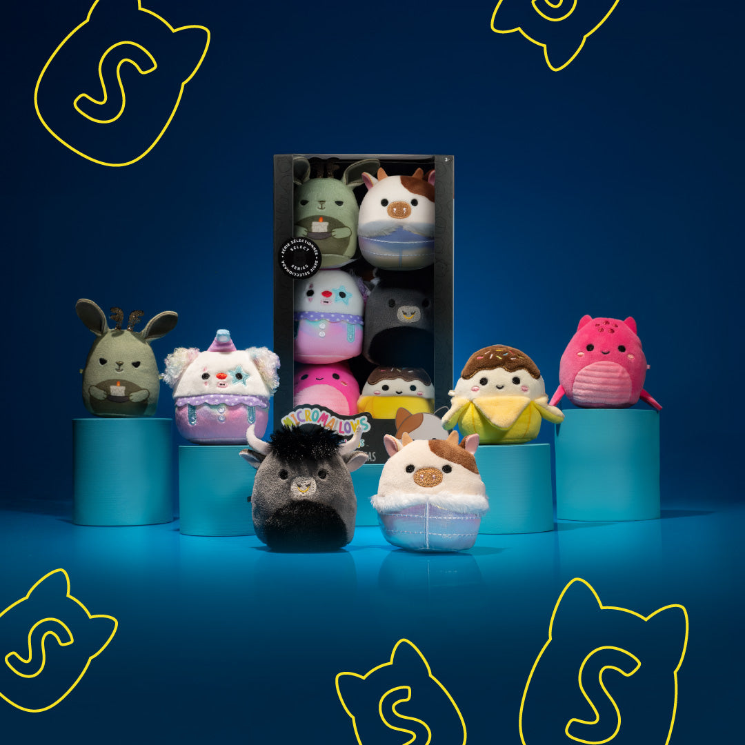 Micromallows Select Series 6-Pack - Ronnie, Junie, X. Axis, Ennis, Martha, Lake - Online Exclusives