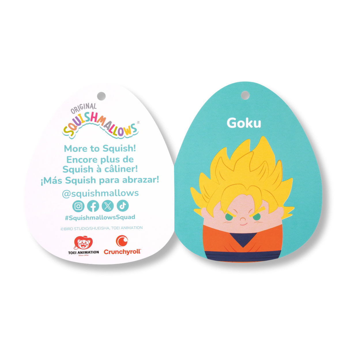 Dragon Ball Z 8-Inch Super Saiyan Goku Plush