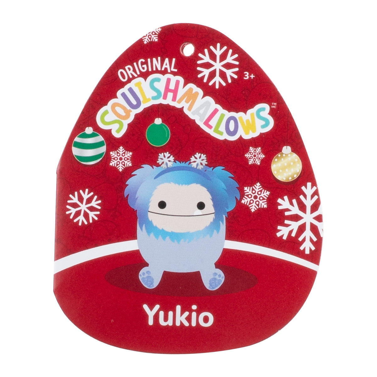 16-Inch Yukio the Blue Bigfoot with Snowflake Headband